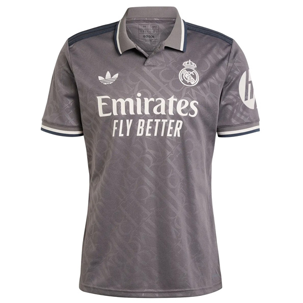 Tailandia Camiseta Real Madrid 2ª 2024/25 Gris